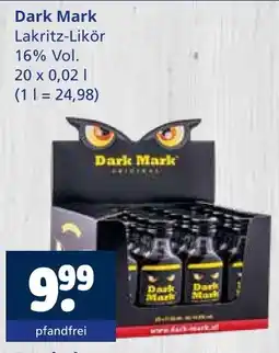Getränkewelt Dark mark lakritz-likör Angebot