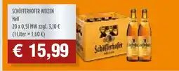 Getränke Quelle Schöfferhofer weizen hell Angebot