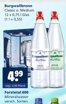 Getränkewelt Burgwallbronn classic Angebot
