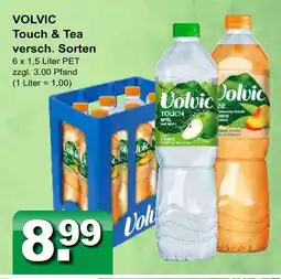 Getränkeparadies Gefromm Volvic touch & tea Angebot