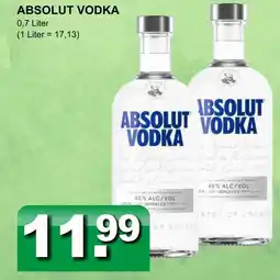 Getränkeparadies Gefromm Absolut absolut vodka Angebot