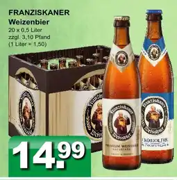 Getränkeparadies Gefromm Franziskaner weizenbier Angebot
