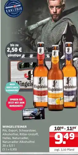 Getränke Quelle Wingelsteiner pils Angebot