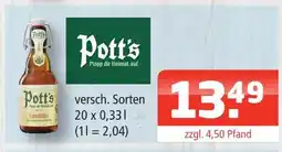 Getränke Oase Pott's landbier Angebot