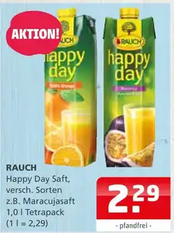 Getränke Quelle Rauch happy day saft maracujasaft Angebot