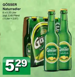 Getränkeparadies Gefromm Gösser naturradler Angebot