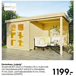 Hellweg Kiehnholz gartenhaus leipzig Angebot