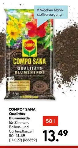Hellweg Compo sana qualitäts-blumenerde Angebot