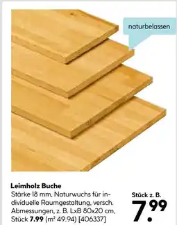 Hellweg Leimholz buche Angebot