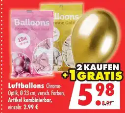 Mäc Geiz Luftballons chrome rose gold Angebot