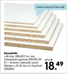 Hellweg Spanplatte Angebot