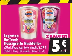 Mäc Geiz Sagrotan no-touch flüssigseife nachfüller beere Angebot