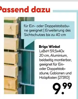 Hellweg Brigx winkel Angebot