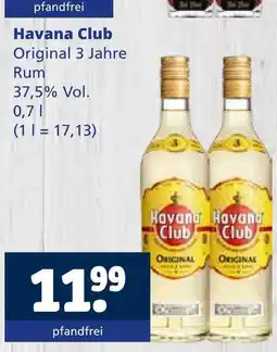 Getränkewelt Havana club original 3 jahre rum Angebot