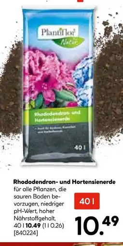 Hellweg Plantiflor rhododendron- und hortensienerde Angebot