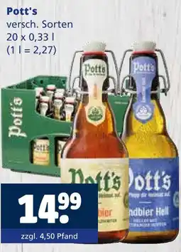 Getränkewelt Pott's bier Angebot