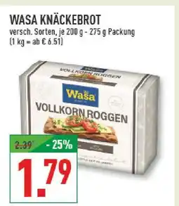 Marktkauf Wasa knäckebrot vollkorn roggen Angebot