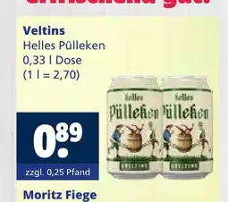 Getränkewelt Veltins helles pülleken Angebot