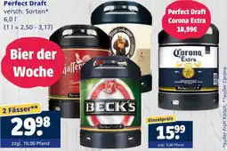 Getränkewelt Perfect draft beck's Angebot