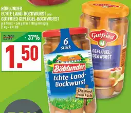 Marktkauf Böklunder echte land-bockwurst Angebot
