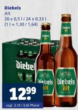 Getränkewelt Diebels alt Angebot