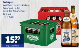 Getränkewelt Erdinger brahaus helles Angebot