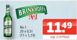 Getränke Oase Brinkhoff's no.1 Angebot