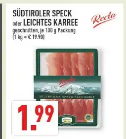 Marktkauf Recla südtiroler speck Angebot