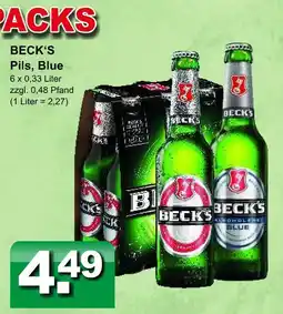 Getränkeparadies Gefromm Beck's pils Angebot