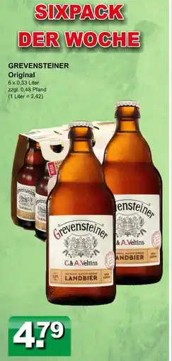 Getränkeparadies Gefromm Grevensteiner original Angebot