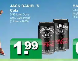 Getränkeparadies Gefromm Jack daniel's cola Angebot