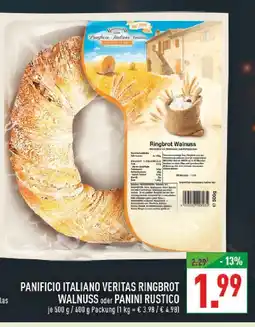 Marktkauf Panificio italiano veritas ringbrot walnuss Angebot