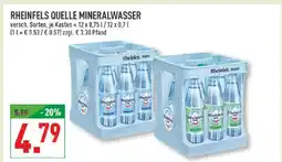 Marktkauf Rheinfels quelle mineralwasser Angebot