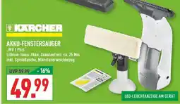 Marktkauf Kärcher akku-fenstersauger wv 1 plus Angebot