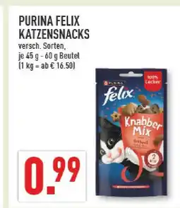 Marktkauf Purina felix katzensnacks Angebot