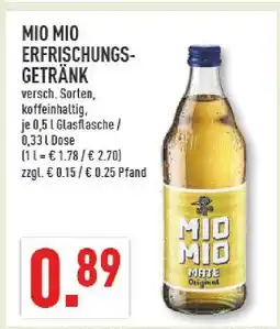 Marktkauf Mio mio erfrischungsgetränk Angebot