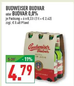 Marktkauf Budweiser budvar budweiser budvar Angebot