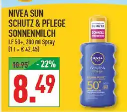 Marktkauf Nivea schutz & pflege sonnenmilch Angebot
