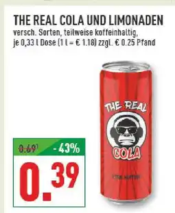 Marktkauf The real cola und limonaden Angebot