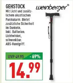 Marktkauf Weinberger gehstock Angebot