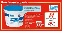 Hellweg Knauf uniflott finish Angebot