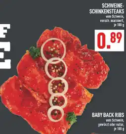 Marktkauf Schweine-schinkensteaks Angebot