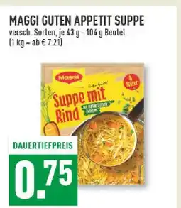 Marktkauf Maggi guten appetit suppe mit rind Angebot