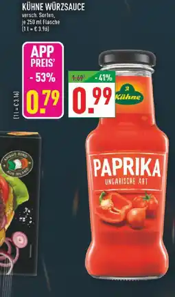 Marktkauf Kühne würzsauce paprika ungarische art Angebot