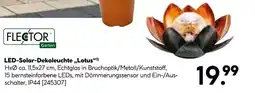 Hellweg Flector led-solar-dekoleuchte lotus Angebot