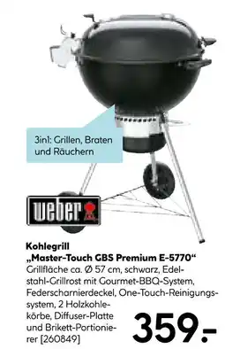 Hellweg Weber master-touch gbs premium e-5770 Angebot