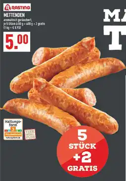 Marktkauf Rasting mettenden Angebot