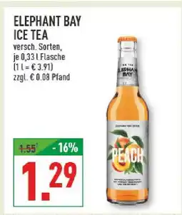 Marktkauf Elephant bay ice tea peach Angebot