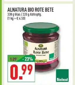 Marktkauf Alnatura bio rote bete Angebot