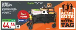 Marktkauf Easymaxx faltbarer bollerwagen Angebot